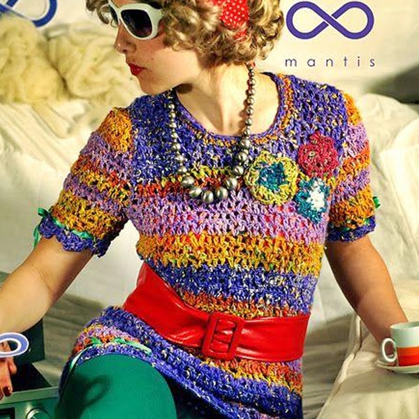 Chilean designer Alexandra Guerrero showcasing Mantis Mantis brand sustainable fashion collection made from recycled cigarette filters Chilean designer Alexandra Guerrero showcasing Mantis Mantis brand sustainable fashion collection made from recycled cigarette filters