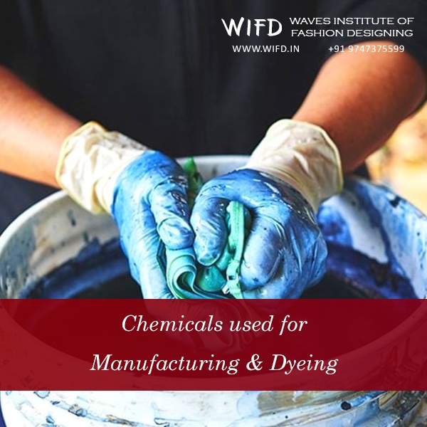 Chemical dyeing process in textile manufacturing showing industrial wastewater and environmental pollution concerns Chemical dyeing process in textile manufacturing showing industrial wastewater and environmental pollution concerns