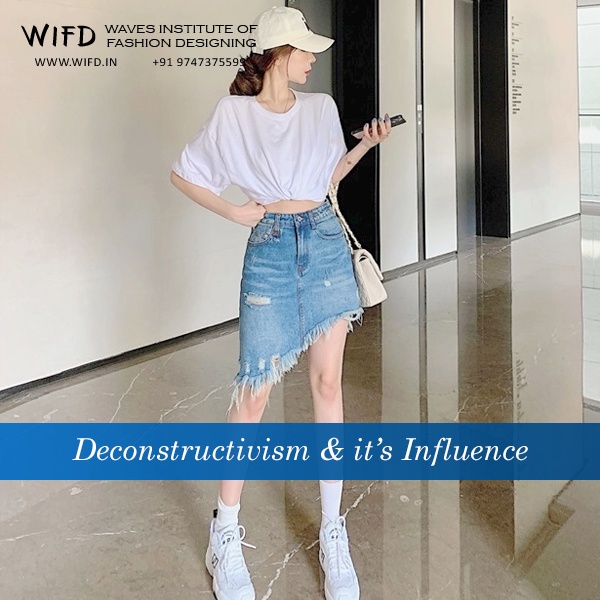 Asymmetrical Martin Margiela garment illustrating deconstructivism in fashion theory. Asymmetrical Martin Margiela garment illustrating deconstructivism in fashion theory.
