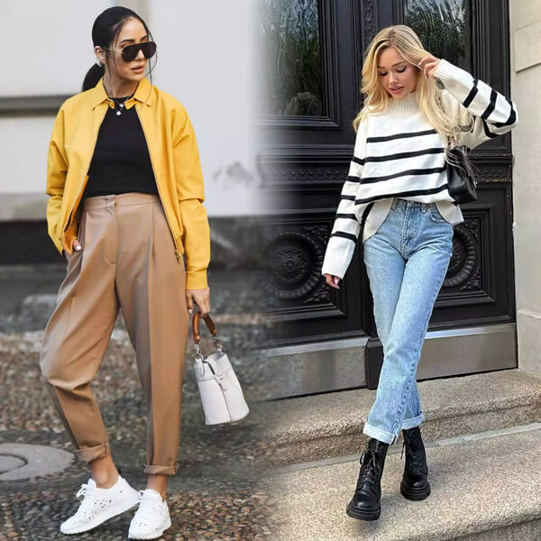 Women's casual wear including jeans cotton t-shirts kurtis and leggings for comfortable everyday shopping weekend outings and relaxed daily fashion