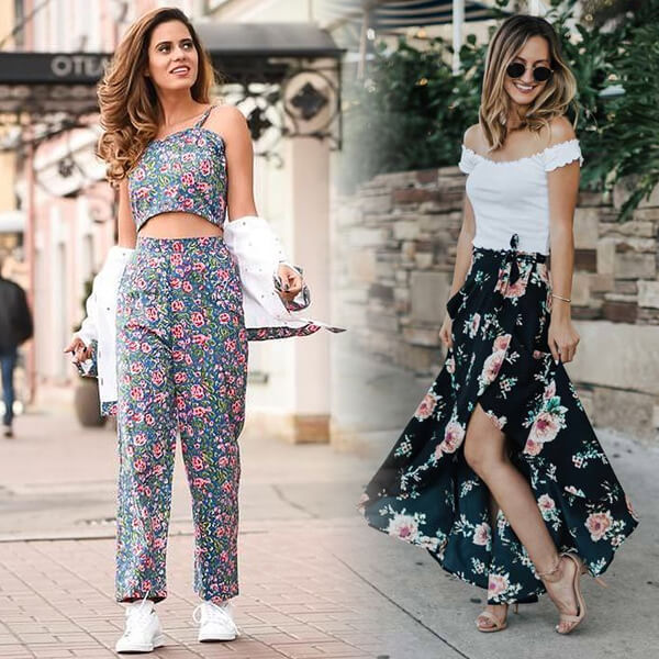 Women's summer wear featuring light breathable cotton and linen fabrics in loose kurtas shirts and pastel colors for hot weather comfort