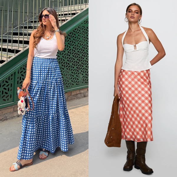 Gingham Maxi Skirt Fashion Comeback: 2025 Style Trends