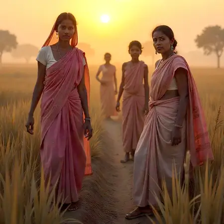 Evolution & History of Indian Fashion - Saree, Ghaghra & Orhna