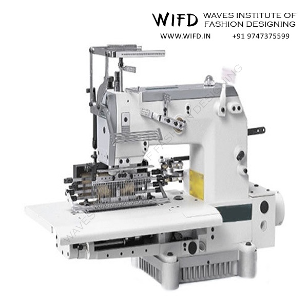 Smocking industrial sewing machine with multiple needles for creating gathered decorative stitching patterns on children's clothing and traditional garments