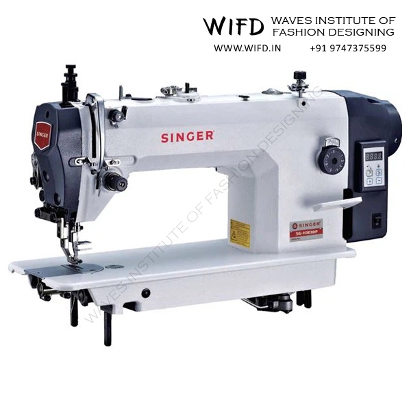 Walking foot industrial sewing machine with synchronized feed mechanisms for heavy materials like leather, canvas, upholstery and multiple fabric layers