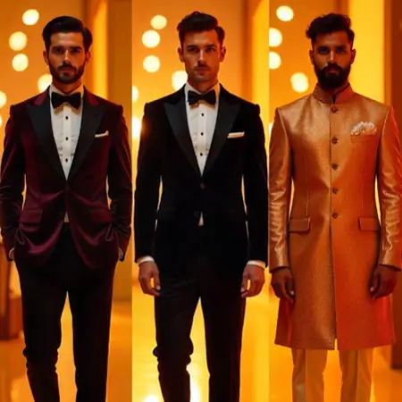 Mastering Men's Fashion - Tuxedos, Suits & Bandhgalas