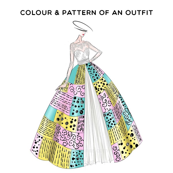 Colour always catches the eye. Red feels bold. Blue feels calm. Pastels look soft. Bright colours feel fun.