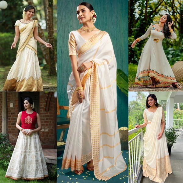 Stylish and Trending Dresses for this Onam