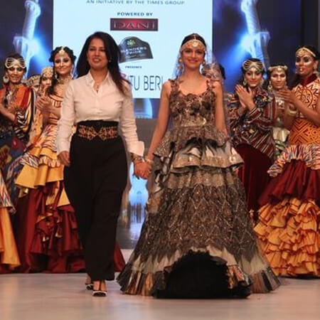 Ritu Beri making waves on ramp