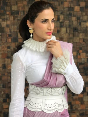 Victorian Collar Ruffled Blouse Victorian Collar Ruffled Blouse