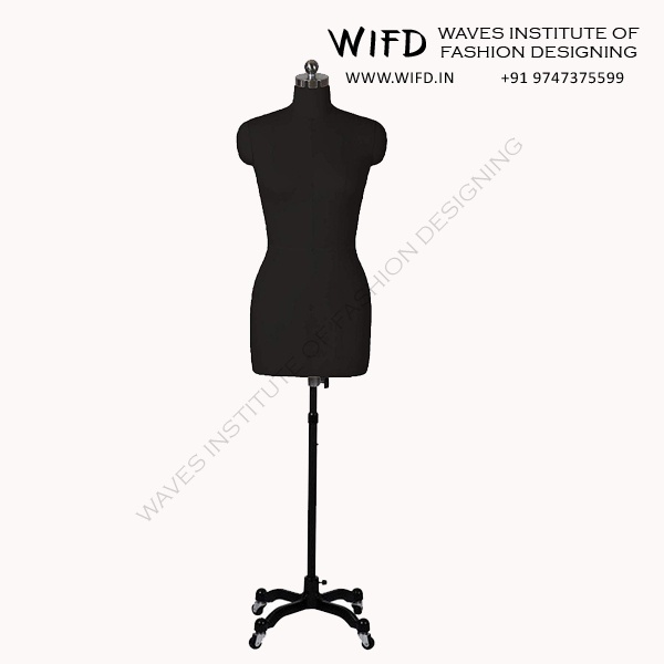 Dress form life-sized body-shaped mannequin for fitting, draping and adjusting garments during construction