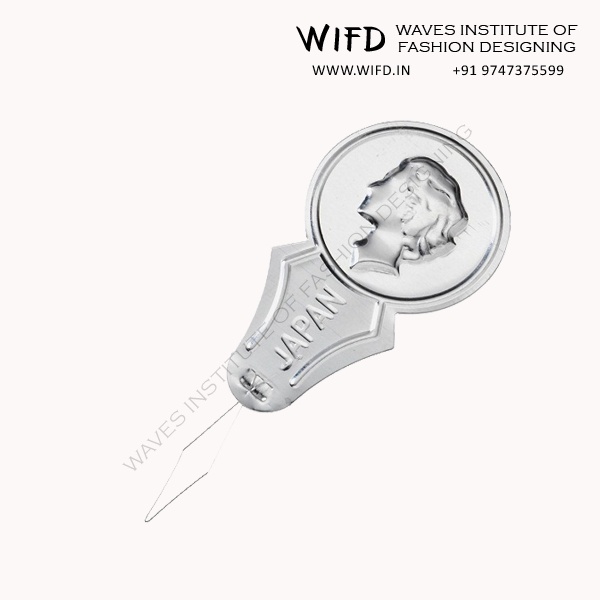Needle threader small device with thin metal wire for easily threading needles in hand sewing projects