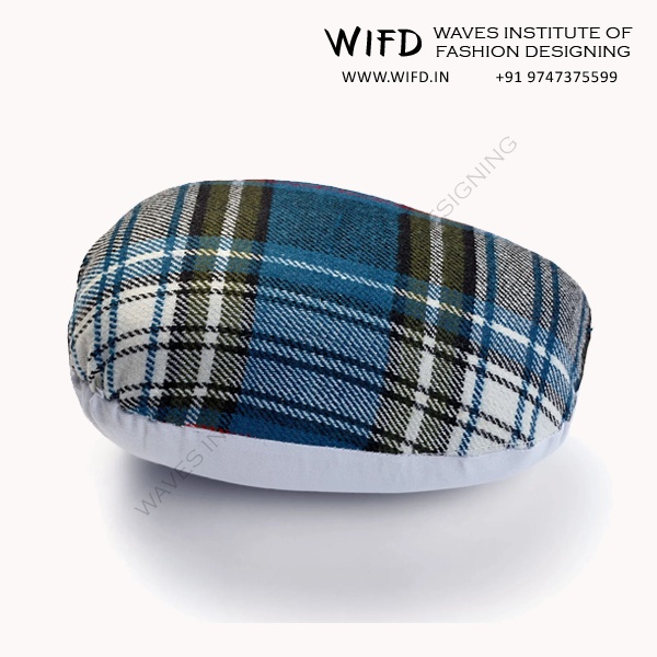 Tailor's ham firm rounded cushion for pressing curved garment parts like darts, collars and armholes