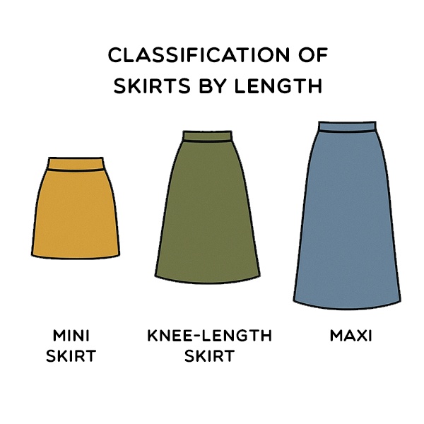 Classification of Skirts by Length