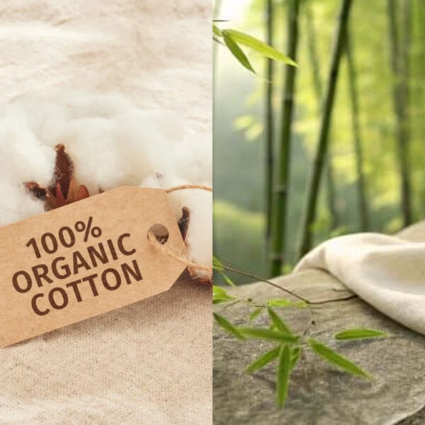 Eco-friendly and sustainable materials for soft toy making including organic cotton, bamboo fabric and plant-based stuffing Eco-friendly and sustainable materials for soft toy making including organic cotton, bamboo fabric and plant-based stuffing