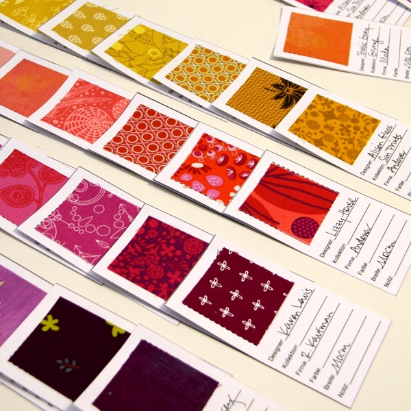 Various attachment methods for fabric swatches including double-sided tape, staples, and plastic sleeves demonstration Various attachment methods for fabric swatches including double-sided tape, staples, and plastic sleeves demonstration