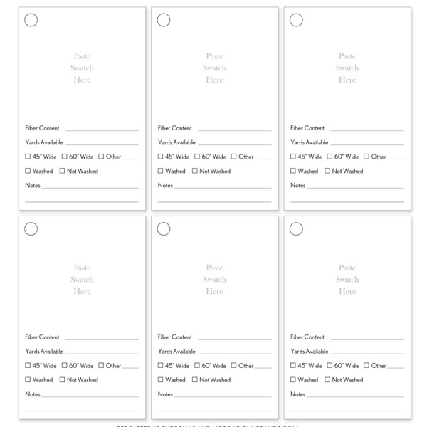 Uniform swatch placement template ensuring consistent fabric sample positioning and professional appearance Uniform swatch placement template ensuring consistent fabric sample positioning and professional appearance