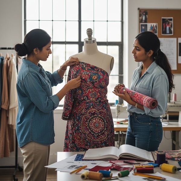 Essential skills including 3D design software CAD pattern-making and sustainable fashion certifications for fashion professionals