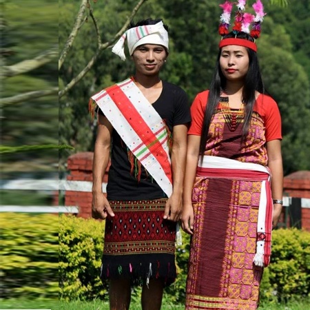 Traditional Costume of Manipur
