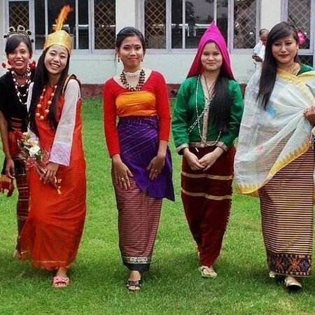 Traditional Costumes of Different States in India