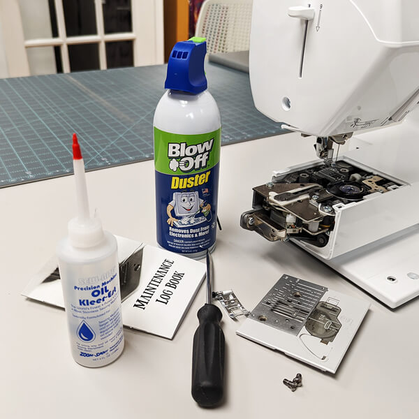 Maintenance of a Sewing Machine & Safety Instructions